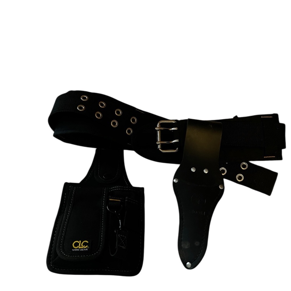 CLC Tool Works & Klein 4 Pc Tool Belt/Pouch